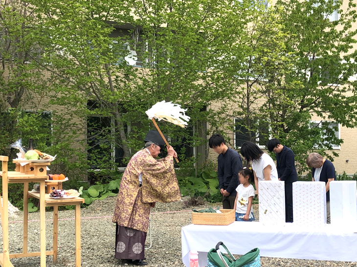 旭川市東光の家/地鎮祭に用意するものは？